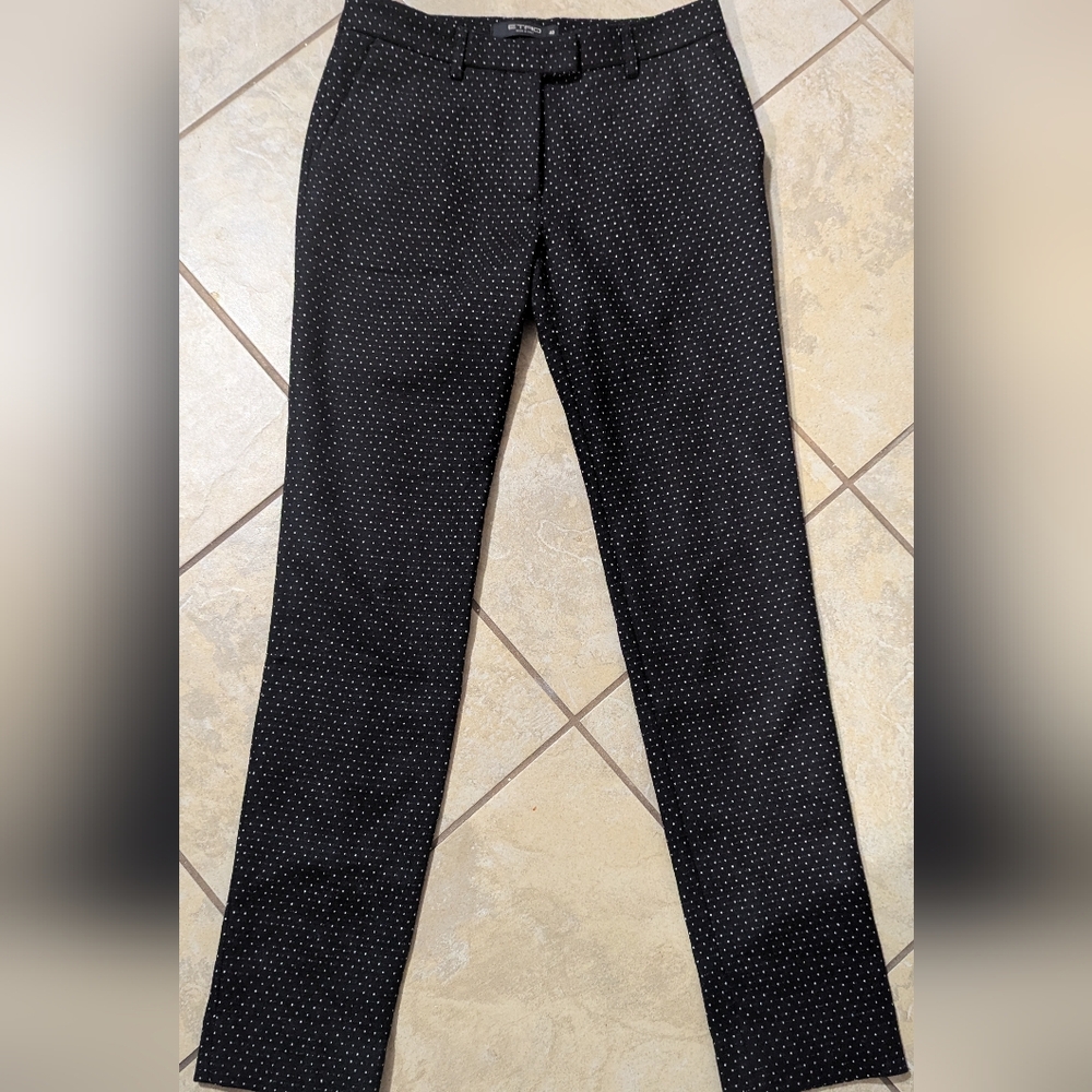 ETRO BLACK WITH POLKA DOTS PANTS